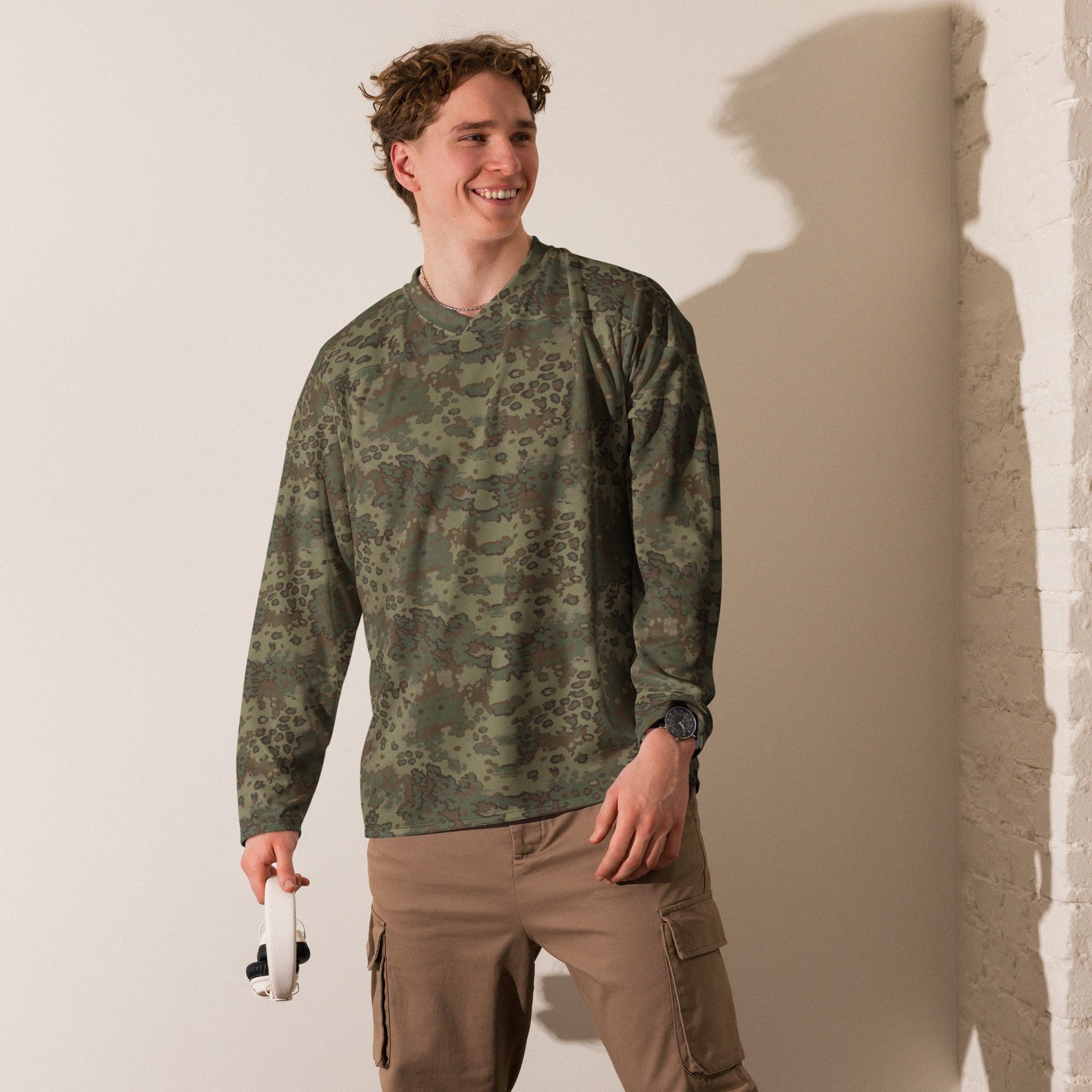 German Oak Leaf Multi-terrain CAMO Unisex Hockey Fan Jersey