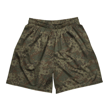 German Oak Leaf Multi-terrain CAMO Unisex Mesh Shorts - 2XS