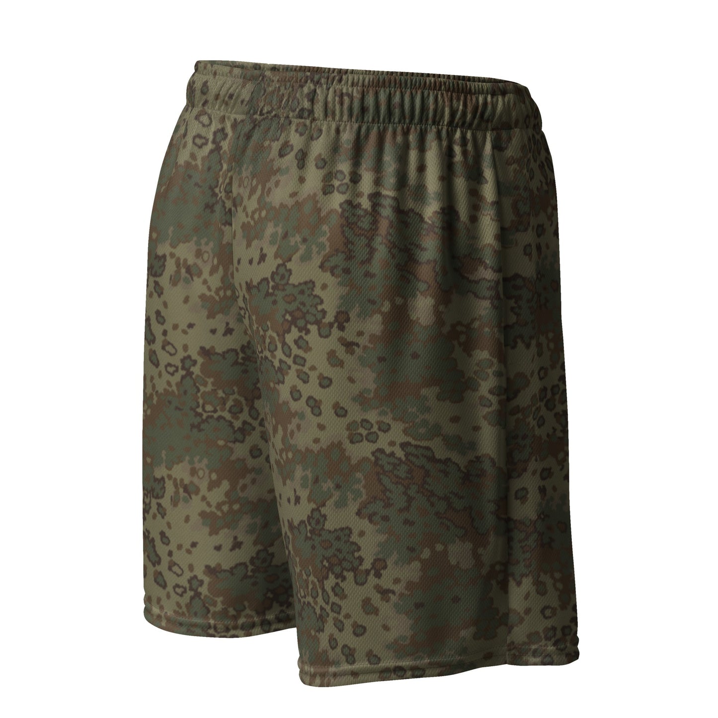 German Oak Leaf Multi-terrain CAMO Unisex Mesh Shorts
