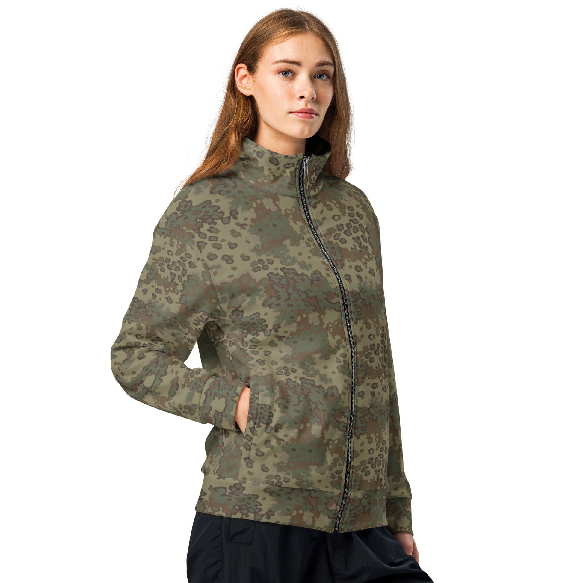 German Oak Leaf Multi-terrain CAMO Unisex Track Jacket