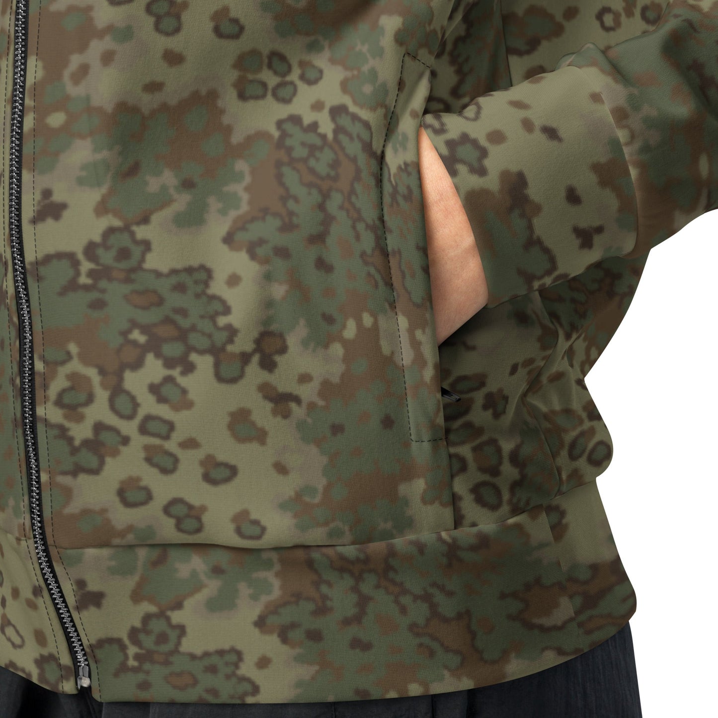 German Oak Leaf Multi-terrain CAMO Unisex track jacket - Track Jackets