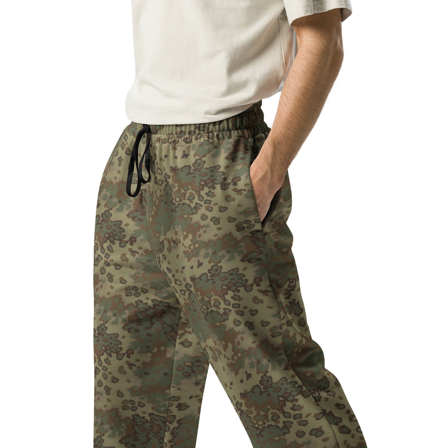 German Oak Leaf Multi-terrain CAMO Unisex Wide-Leg Joggers