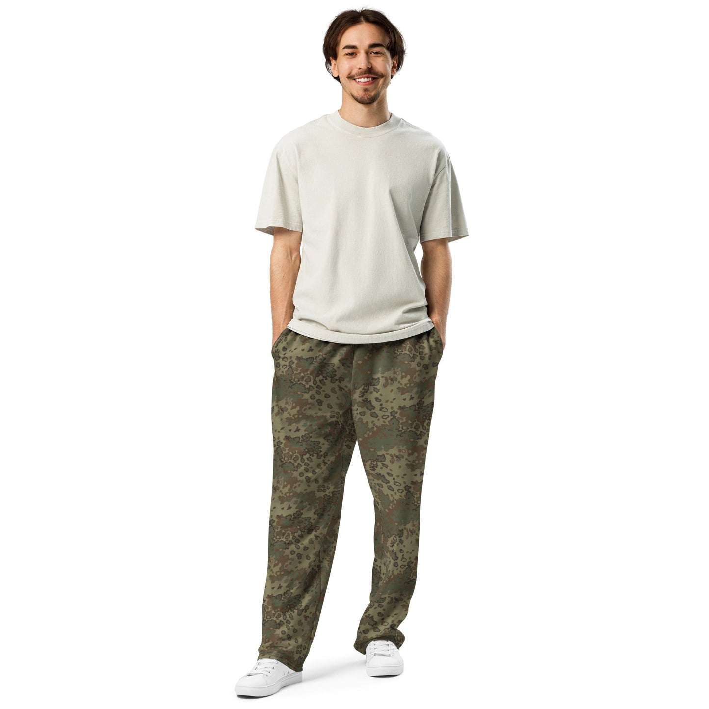 German Oak Leaf Multi-terrain CAMO Unisex Wide-Leg Joggers
