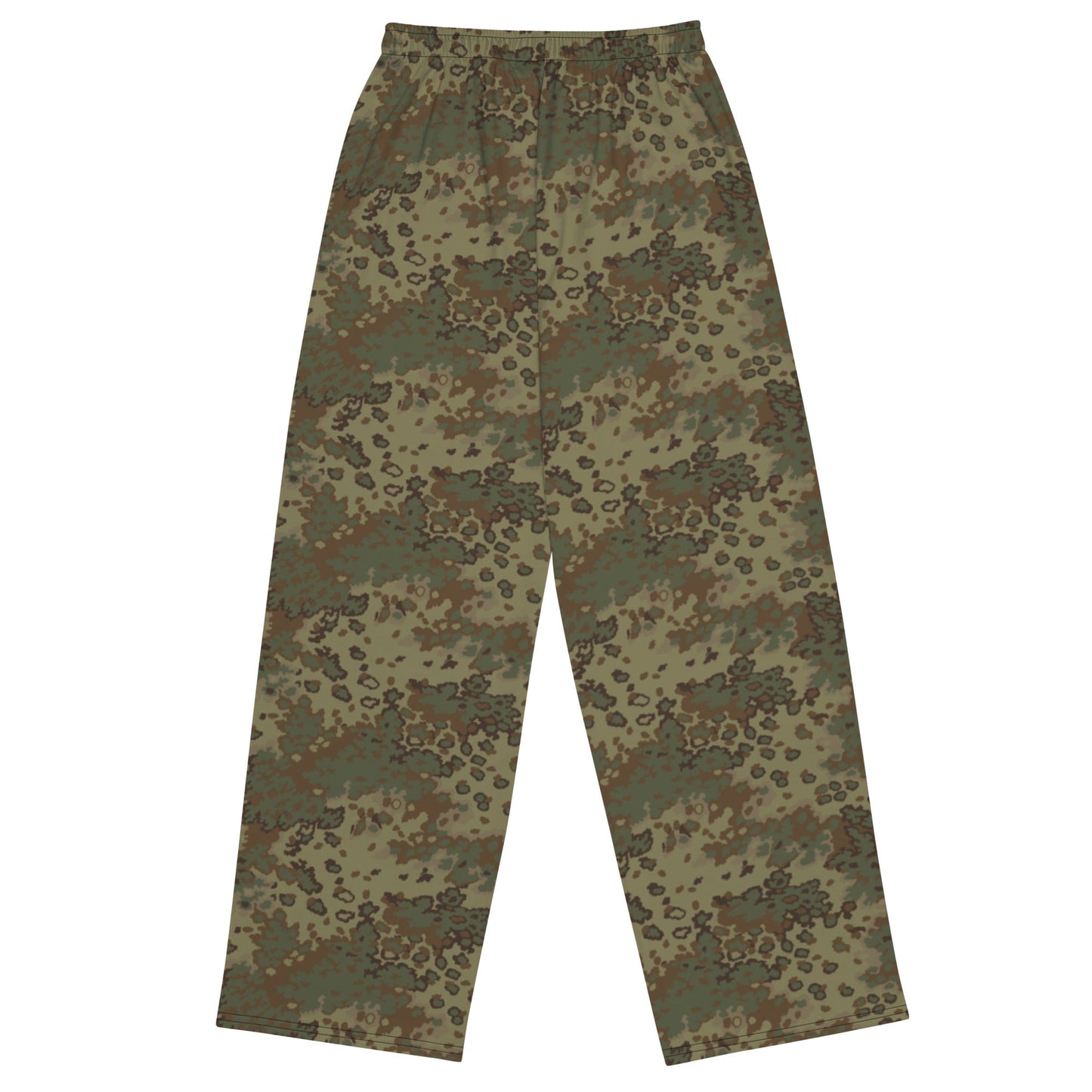 German Oak Leaf Multi-terrain CAMO Unisex Wide-Leg Leisure Pants
