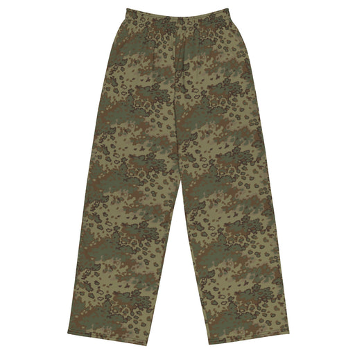 Oak Leaf Multi-Terrain CAMO Unisex Wide-Leg Leisure Pants - 2XS - Pant