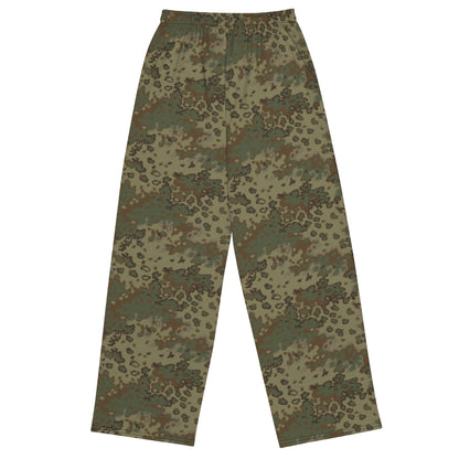 German Oak Leaf Multi-terrain CAMO unisex wide-leg pants - Wide-leg Pants
