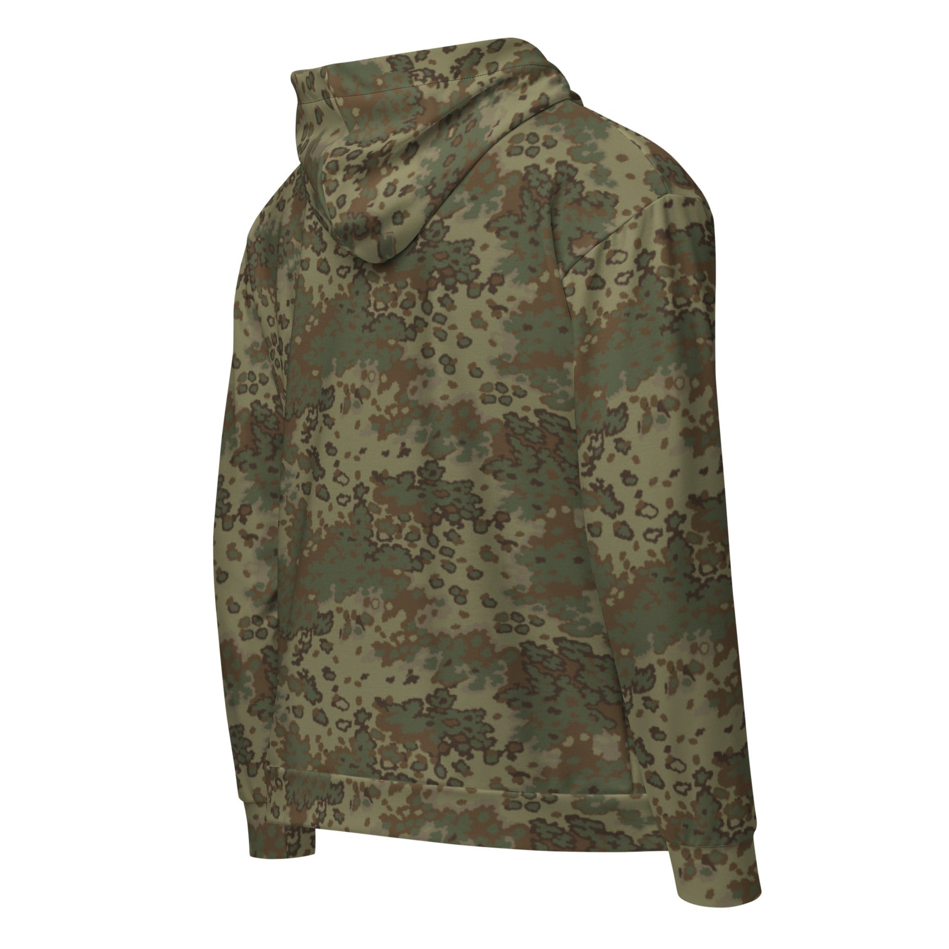 German Oak Leaf Multi-terrain CAMO Unisex zip hoodie - Zip Hoodies
