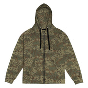 Oak Leaf Multi-Terrain CAMO Unisex Zip Hoodie - 2XS