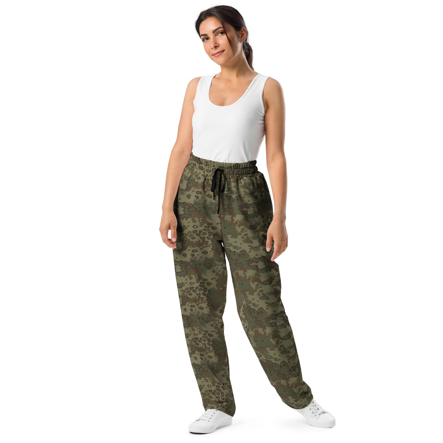 German Oak Leaf Multi-terrain CAMO Wide-leg joggers - Joggers