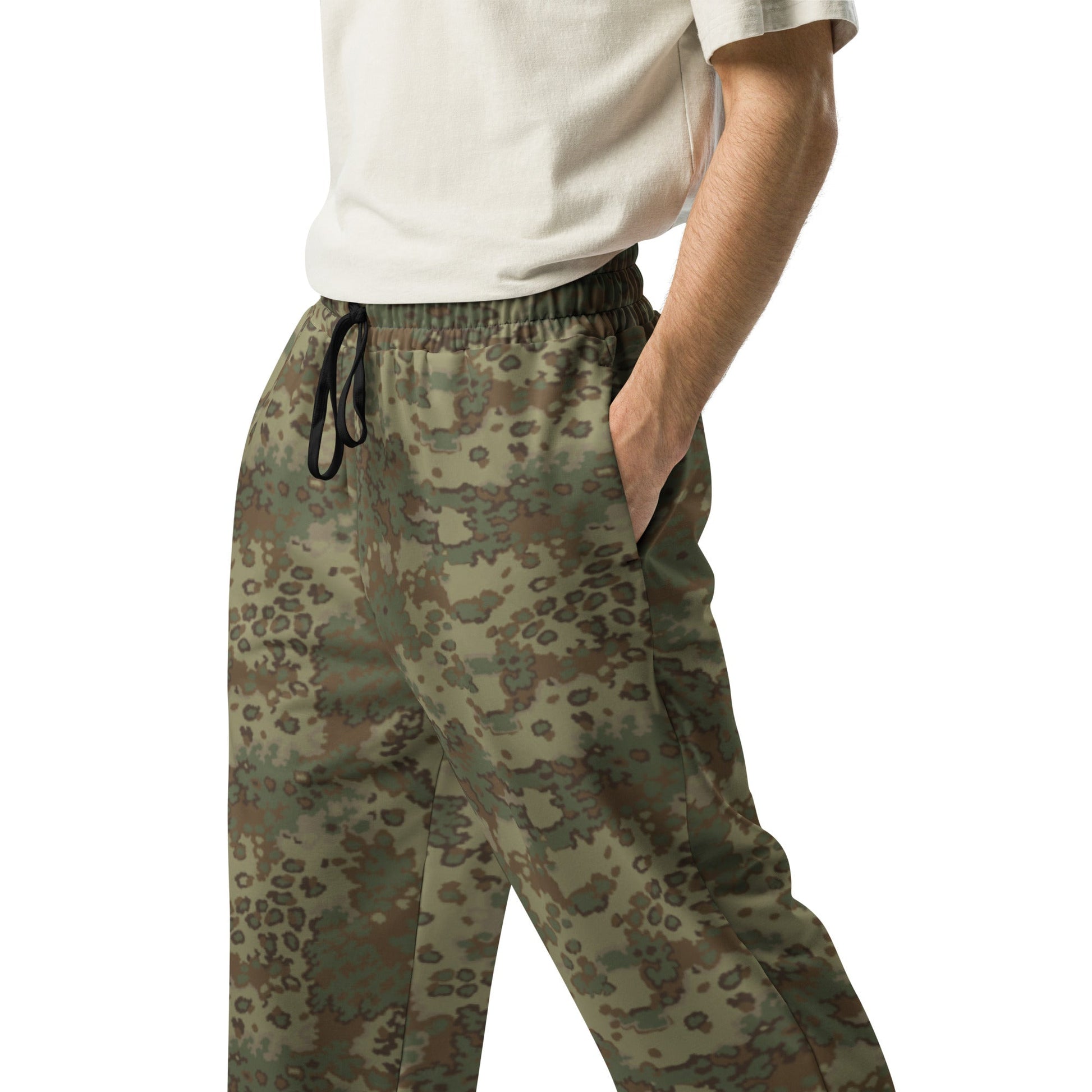 German Oak Leaf Multi-terrain CAMO Wide-leg joggers - Joggers