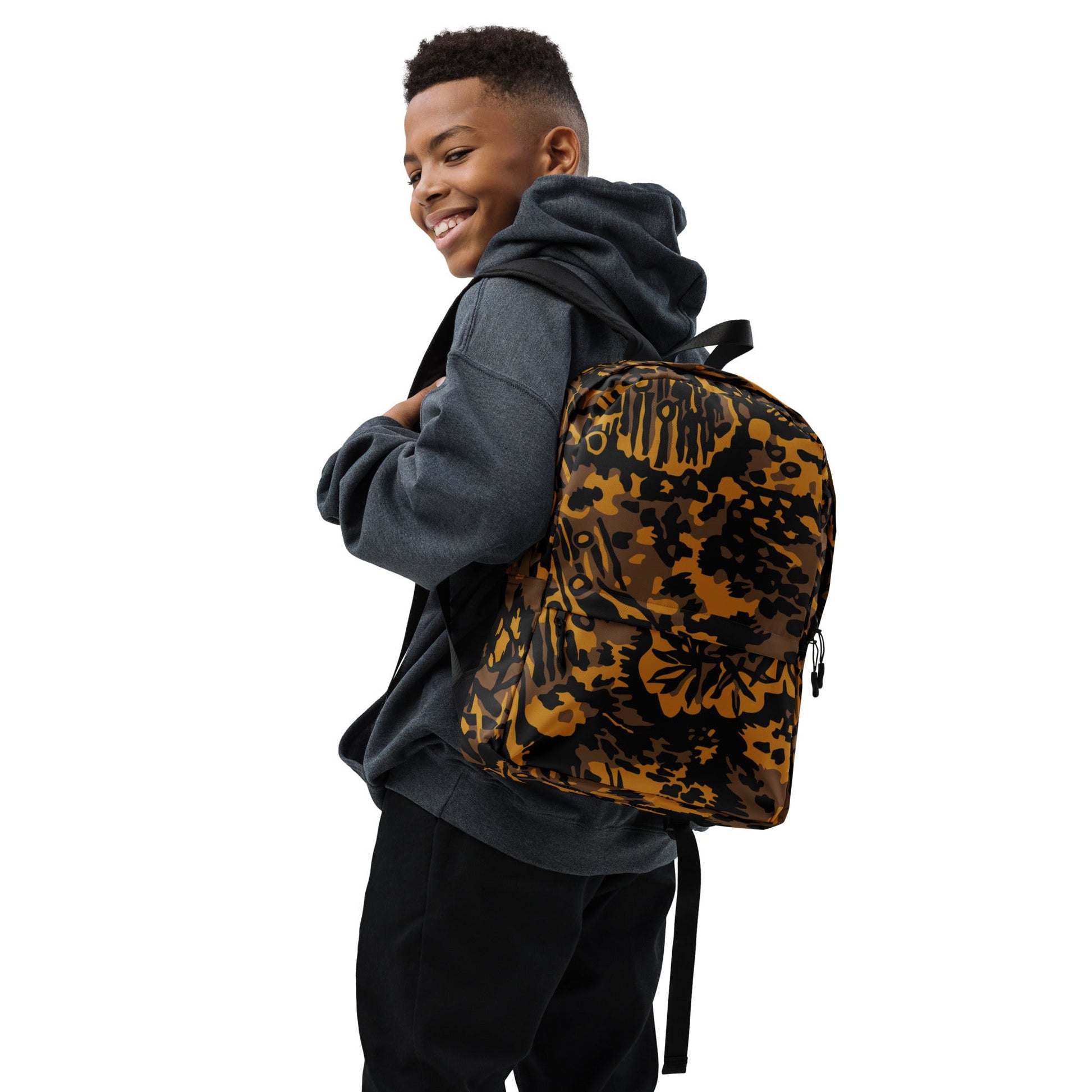 German Palm Tree Palmenmuster Autumn CAMO Backpack Backpacks