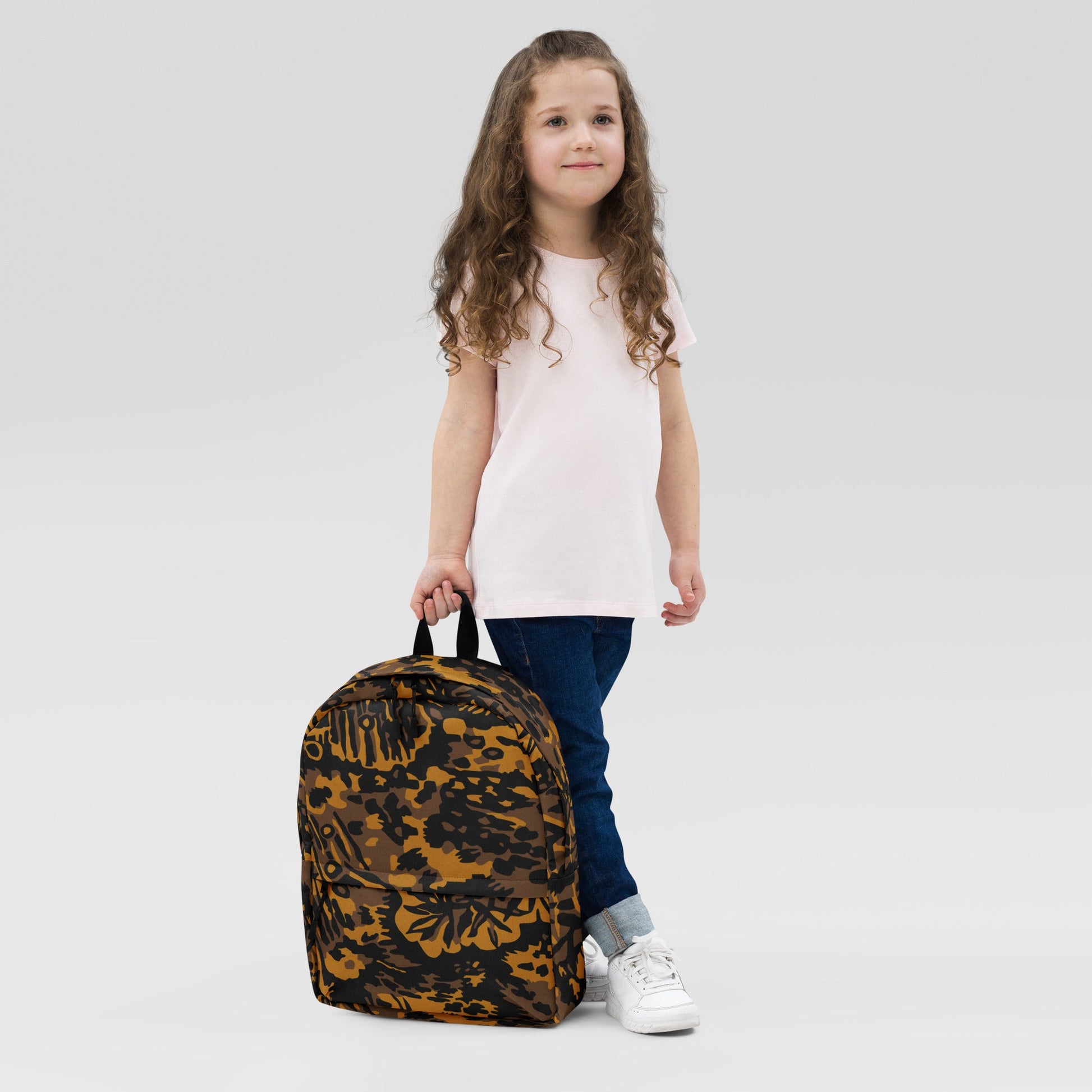 German Palm Tree Palmenmuster Autumn CAMO Backpack Backpacks