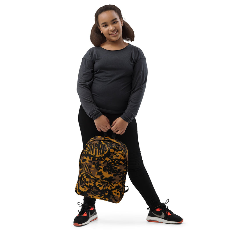 Palm Tree Palmenmuster Autumn CAMO Backpack - Bag