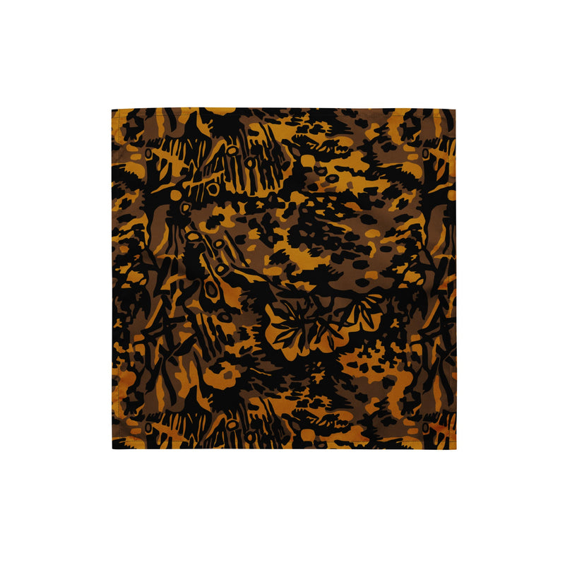 Palm Tree Palmenmuster Autumn CAMO Bandana - S - Head