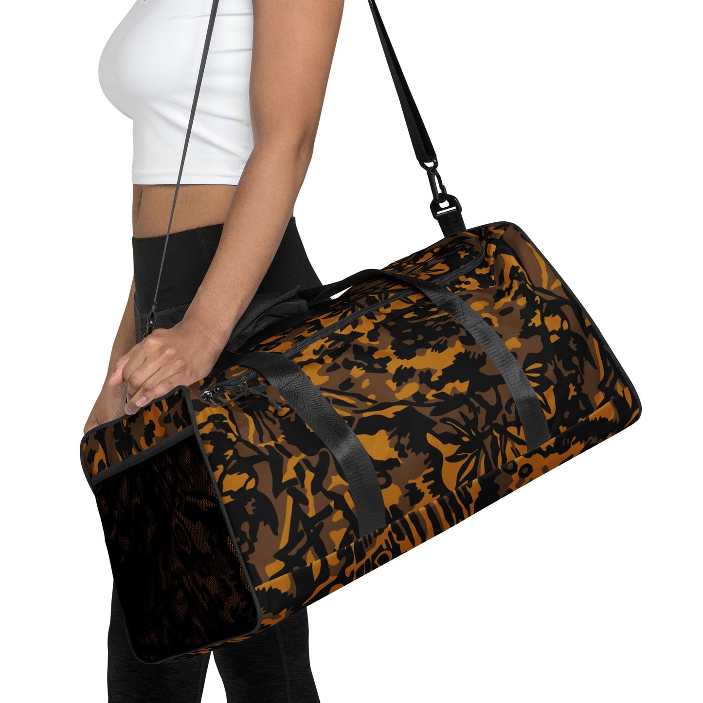 German Palm Tree Palmenmuster Autumn CAMO Duffle bag - Bags