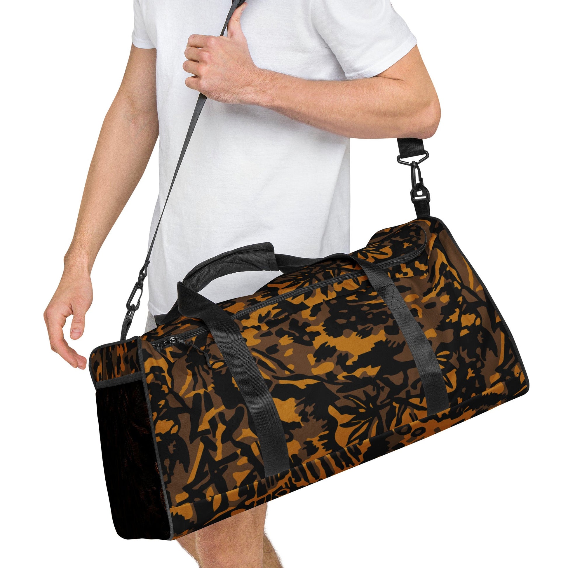 German Palm Tree Palmenmuster Autumn CAMO Duffle bag - Bags