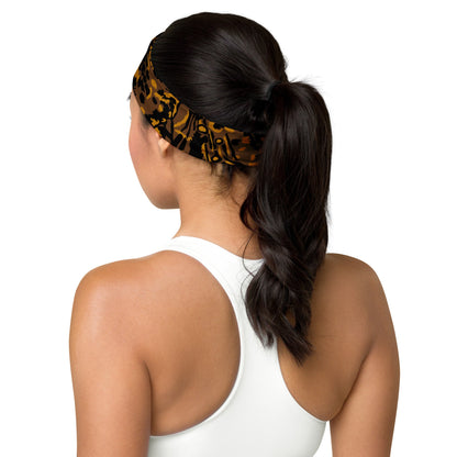 German Palm Tree Palmenmuster Autumn CAMO Headband