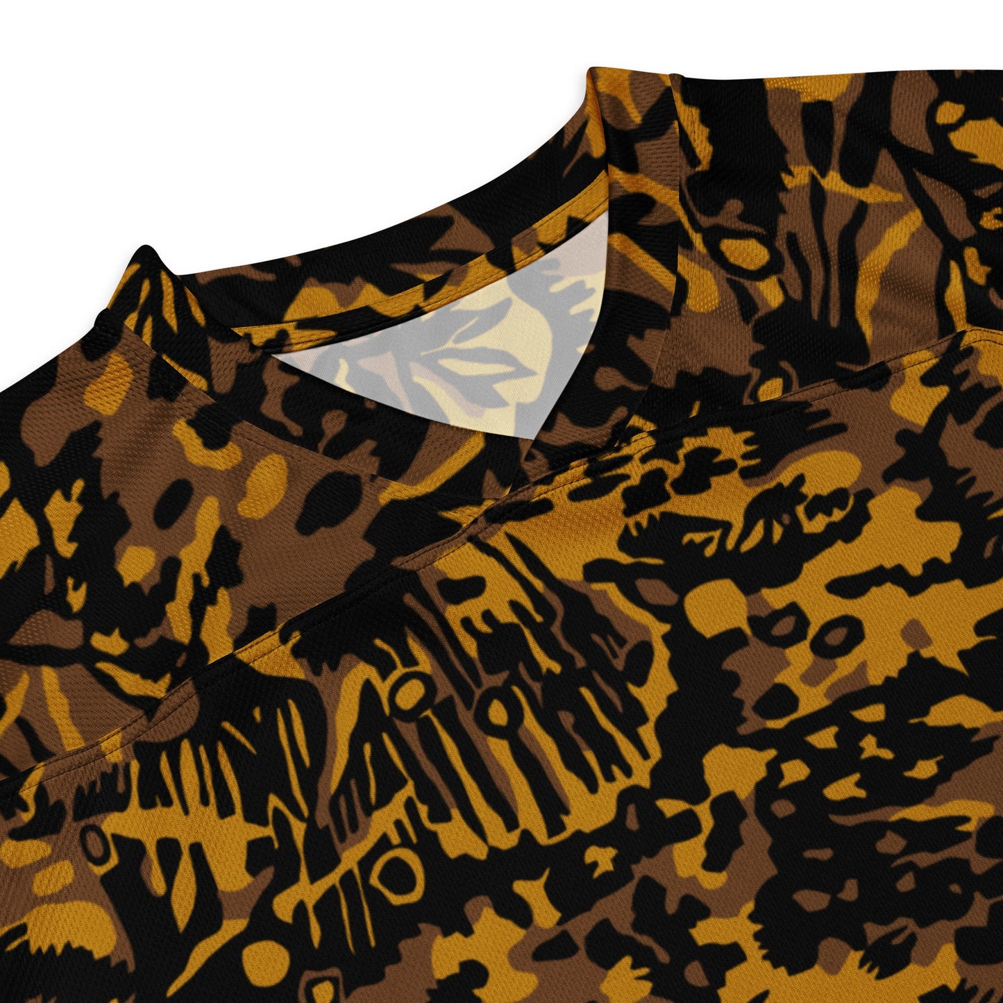 German Palm Tree Palmenmuster Autumn CAMO hockey fan jersey - Hockey Jerseys
