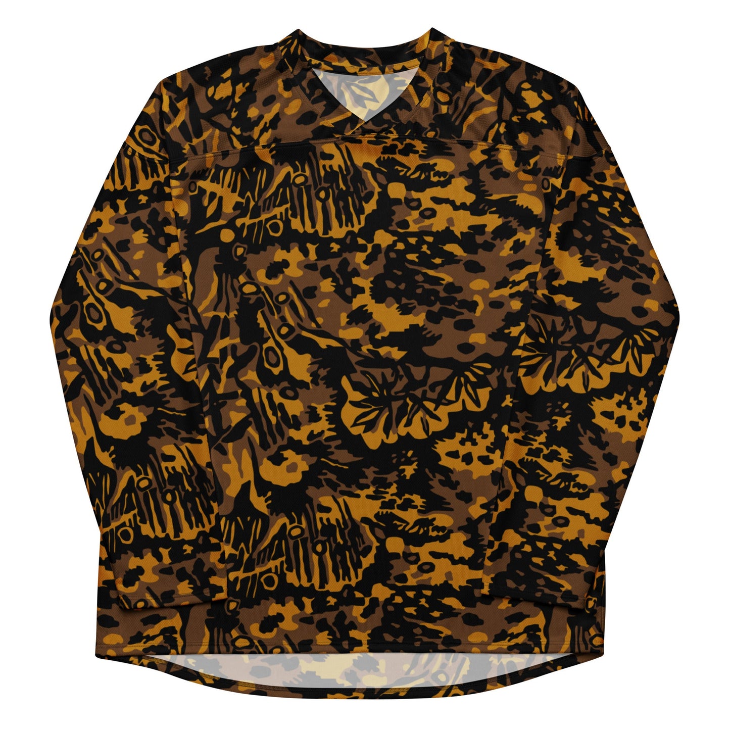 German Palm Tree Palmenmuster Autumn CAMO hockey fan jersey - Hockey Jerseys