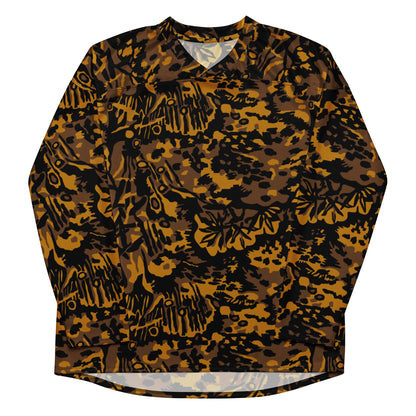 German Palm Tree Palmenmuster Autumn CAMO hockey fan jersey - Hockey Jerseys