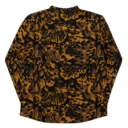 German Palm Tree Palmenmuster Autumn CAMO hockey fan jersey - Hockey Jerseys