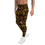 Palm Tree Palmenmuster Autumn CAMO Mens Leggings - Men