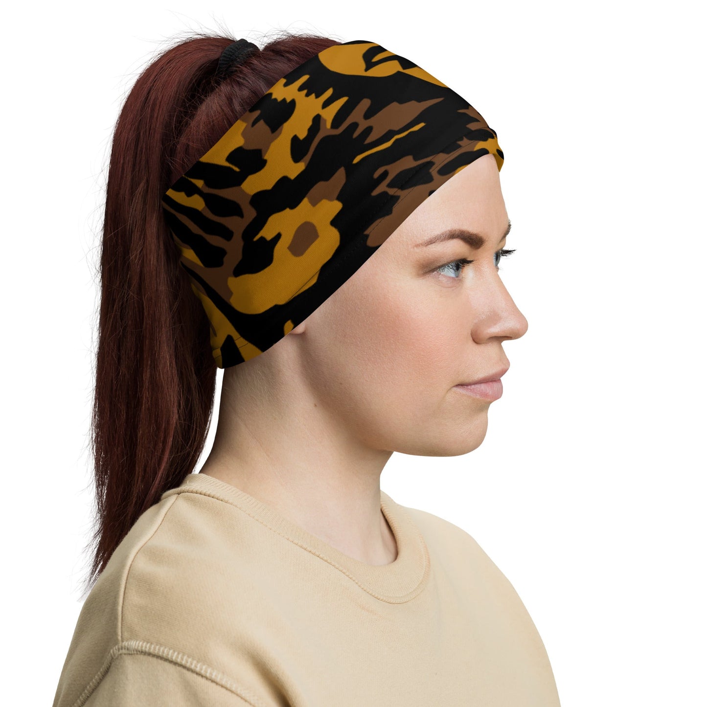 German Palm Tree Palmenmuster Autumn CAMO Neck Gaiter - Gaiters