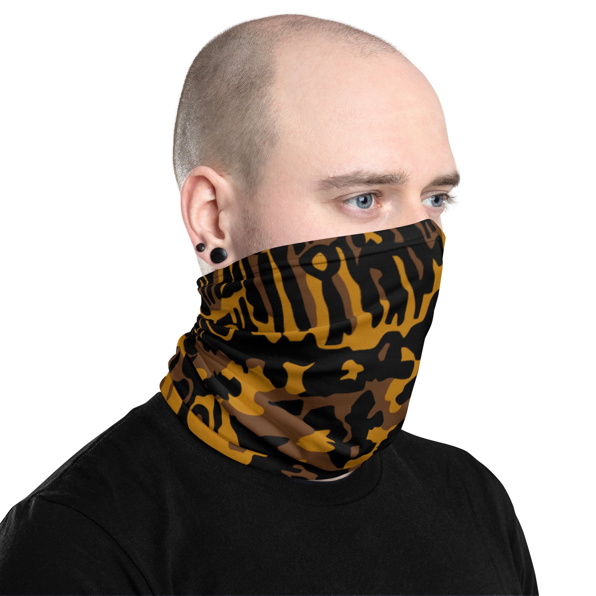 German Palm Tree Palmenmuster Autumn CAMO Neck Gaiter - Gaiters