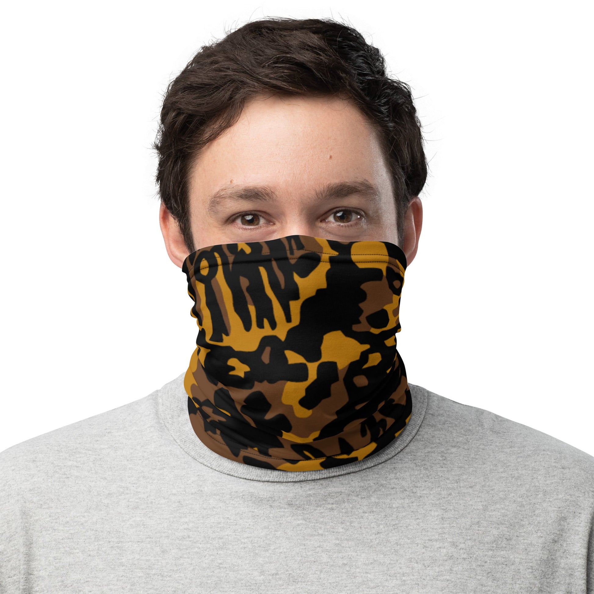 German Palm Tree Palmenmuster Autumn CAMO Neck Gaiter - Gaiters