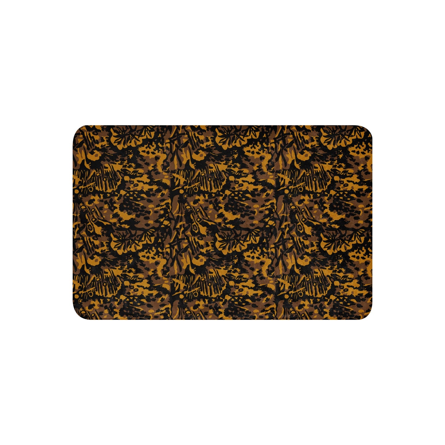 German Palm Tree Palmenmuster Autumn CAMO Sherpa blanket - Blankets