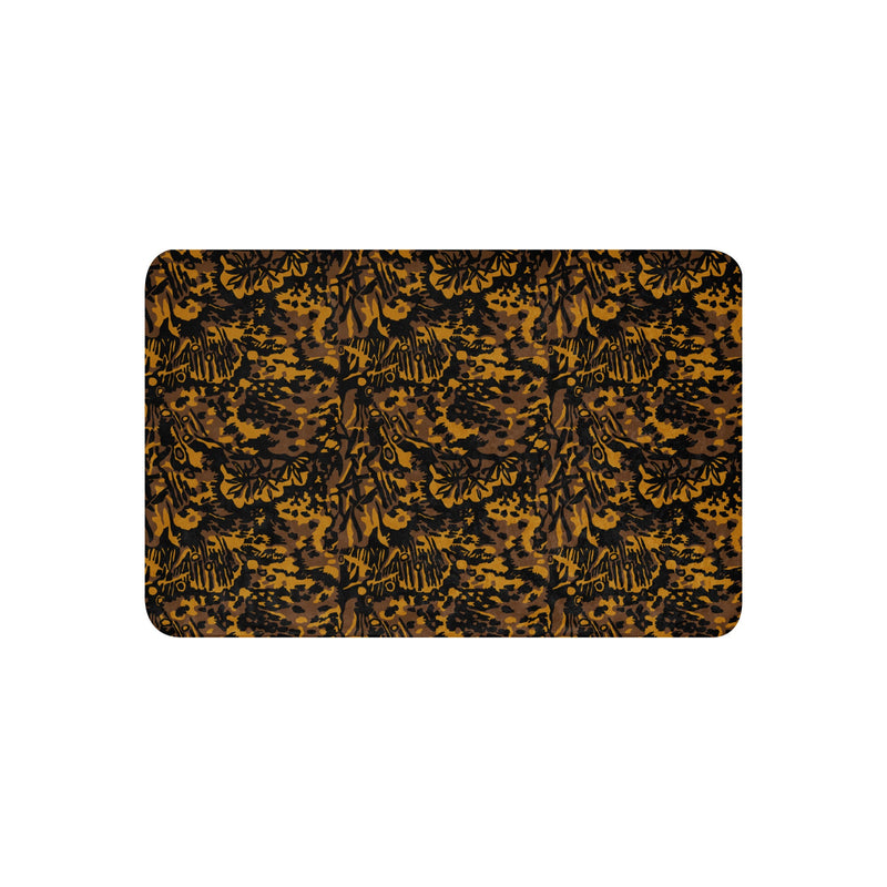 Palm Tree Palmenmuster Autumn CAMO Sherpa Blanket