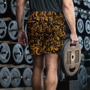 Palm Tree Palmenmuster Autumn CAMO Unisex Athletic Long Shorts