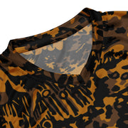 Palm Tree Palmenmuster Autumn CAMO Unisex Basketball Jersey
