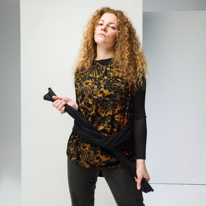 Palm Tree Palmenmuster Autumn CAMO Unisex Basketball Jersey