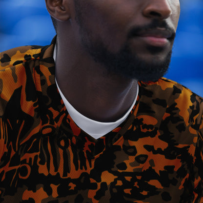 German Palm Tree Palmenmuster Autumn CAMO unisex sports jersey - Sports Jerseys