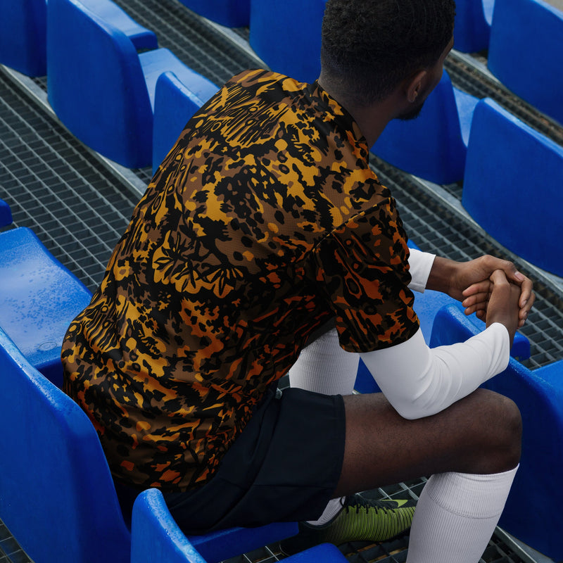 Palm Tree Palmenmuster Autumn CAMO Unisex Sports Jersey