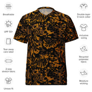 Palm Tree Palmenmuster Autumn CAMO Unisex Sports Jersey
