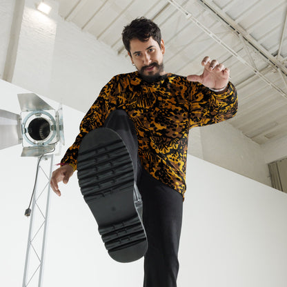 German Palm Tree Palmenmuster Autumn CAMO Unisex Sweatshirt - Sweatshirts