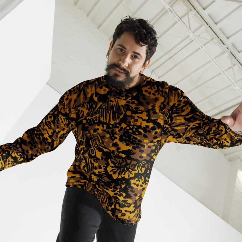 Palm Tree Palmenmuster Autumn CAMO Unisex Sweatshirt