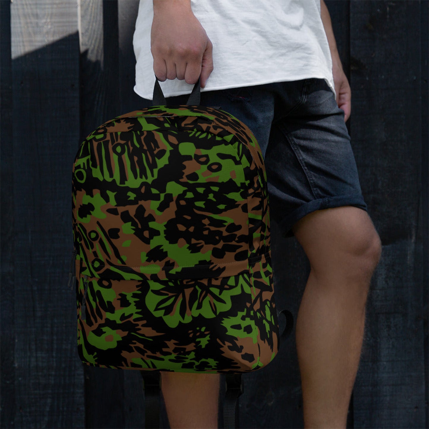 German Palm Tree Palmenmuster Spring CAMO Backpack
