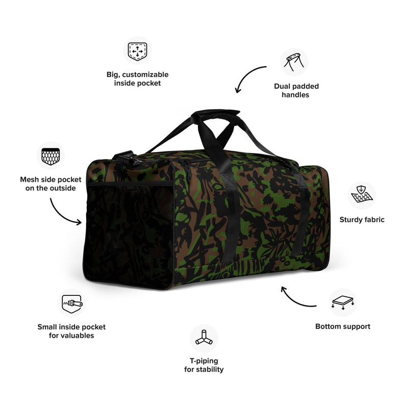 Palm Tree Palmenmuster Spring CAMO Duffle Bag