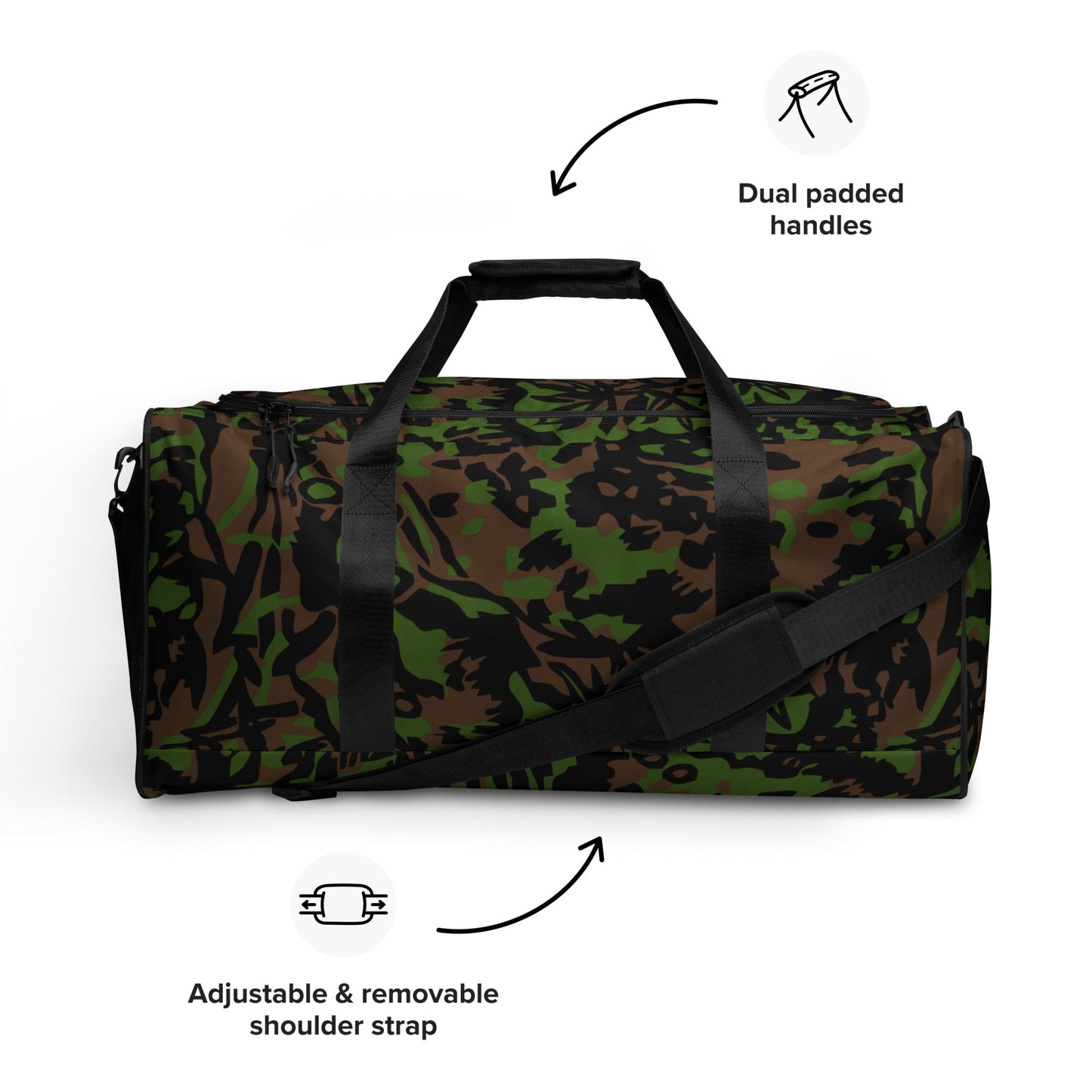 German Palm Tree Palmenmuster Spring CAMO Duffle bag - Bags