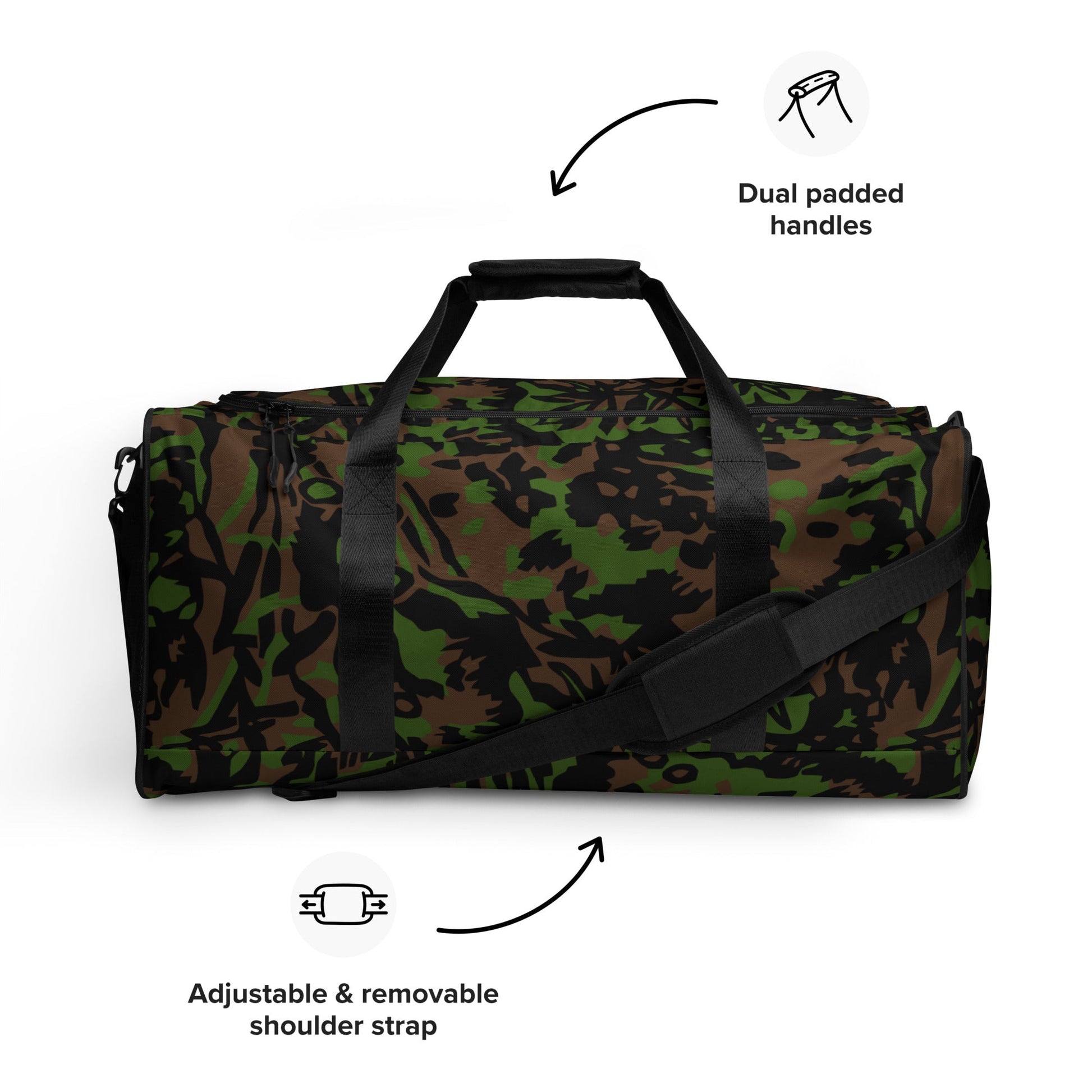 German Palm Tree Palmenmuster Spring CAMO Duffle bag - Bags