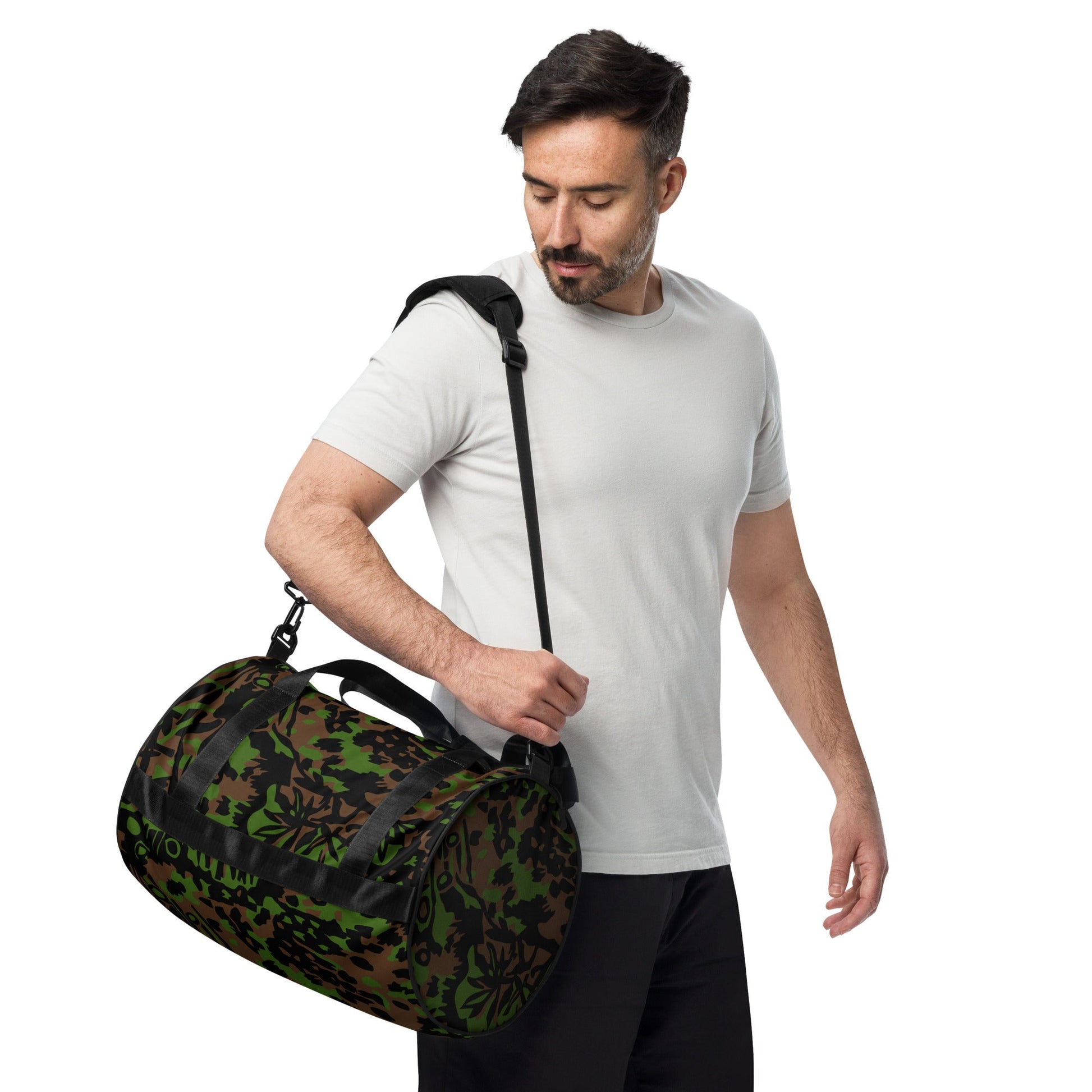 German Palm Tree Palmenmuster Spring CAMO gym bag - Gym Bags