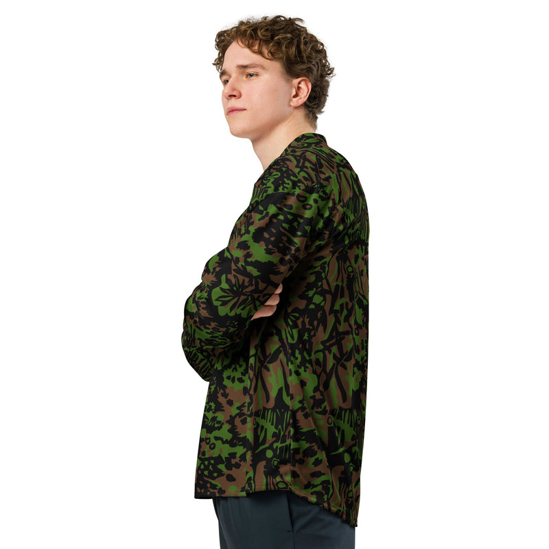 Palm Tree Palmenmuster Spring CAMO Unisex Hockey Fan Jersey - 2XS