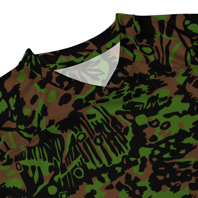 Palm Tree Palmenmuster Spring CAMO Unisex Hockey Fan Jersey