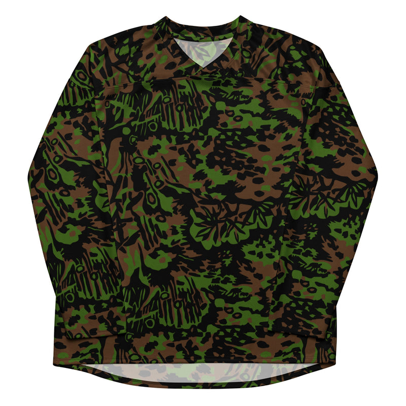 Palm Tree Palmenmuster Spring CAMO Unisex Hockey Fan Jersey