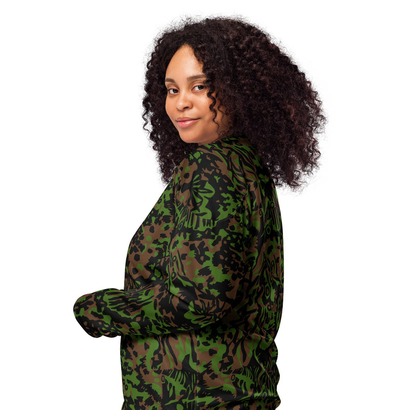 Palm Tree Palmenmuster Spring CAMO Unisex Hockey Fan Jersey