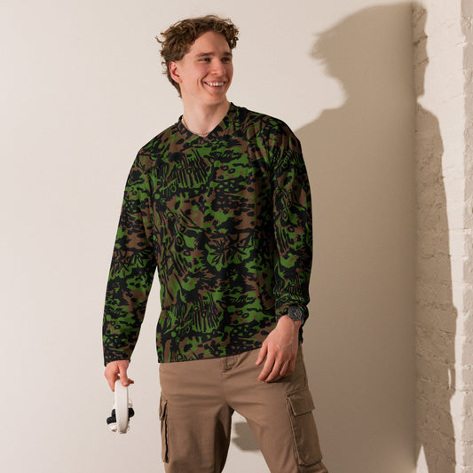 German Palm Tree Palmenmuster Spring CAMO hockey fan jersey Hockey Jerseys