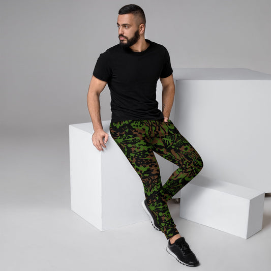 German Palm Tree Palmenmuster Spring CAMO Mens Joggers - XS